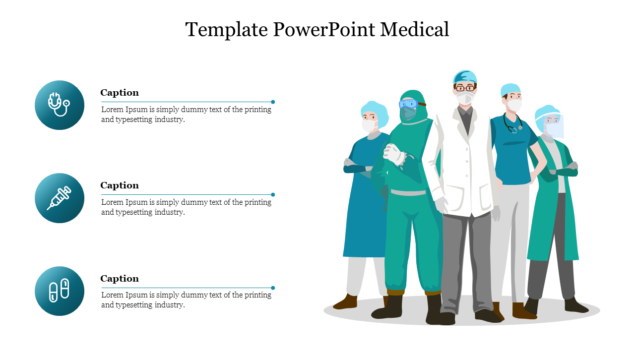 Template PowerPoint Medical